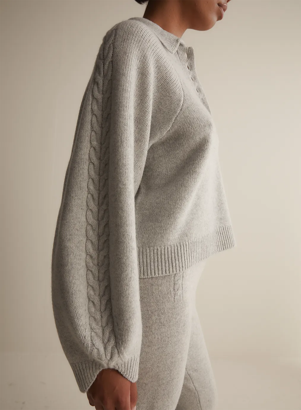 Jenny Wool Knit | Grey Marle | Restock