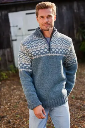Jorvik Half Zip Mens Sweater
