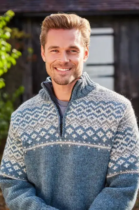 Jorvik Half Zip Mens Sweater