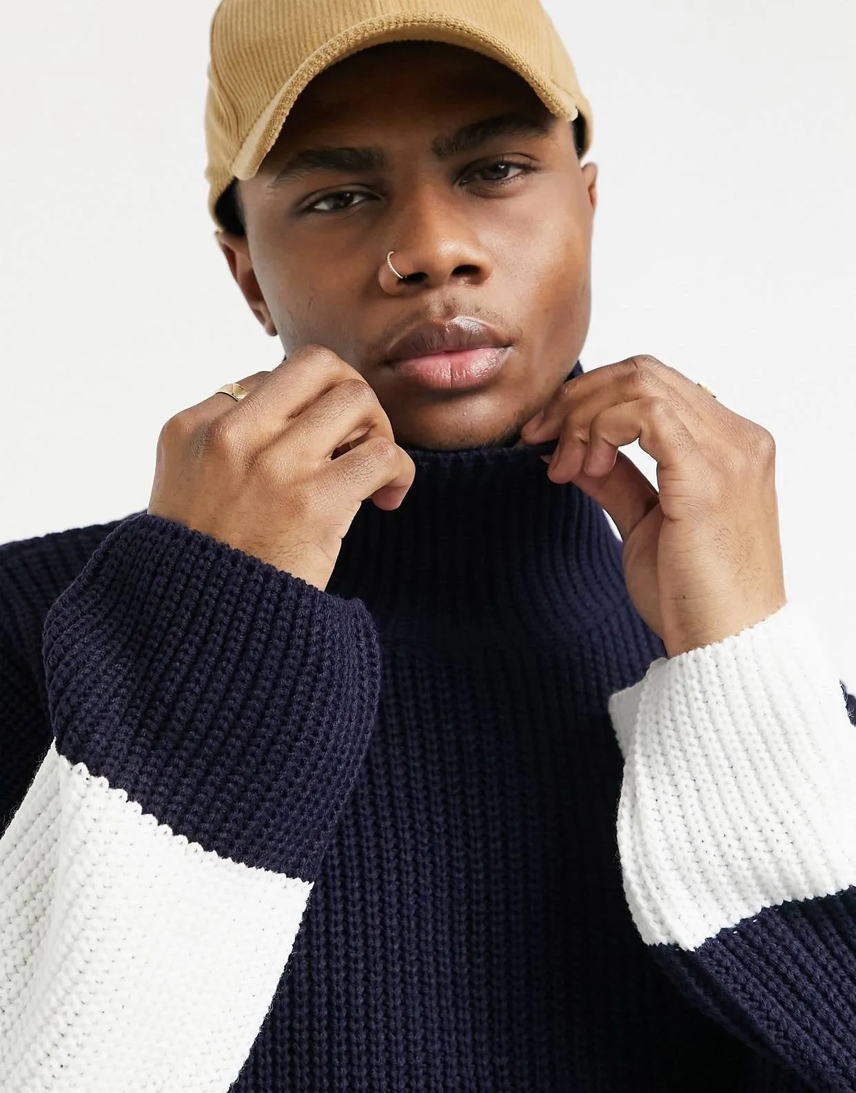 Jumper oversized in navy