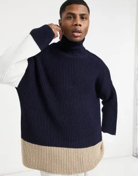 Jumper oversized in navy