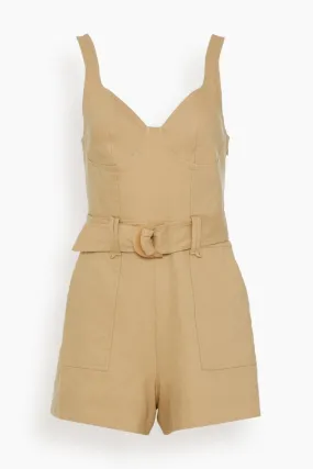 Kai Bustier Romper in Natural