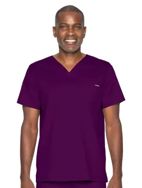 Landau ProFlex Men's 2-Pocket V-Neck Scrub Top