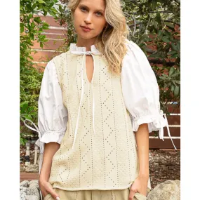 Layered Knit Top