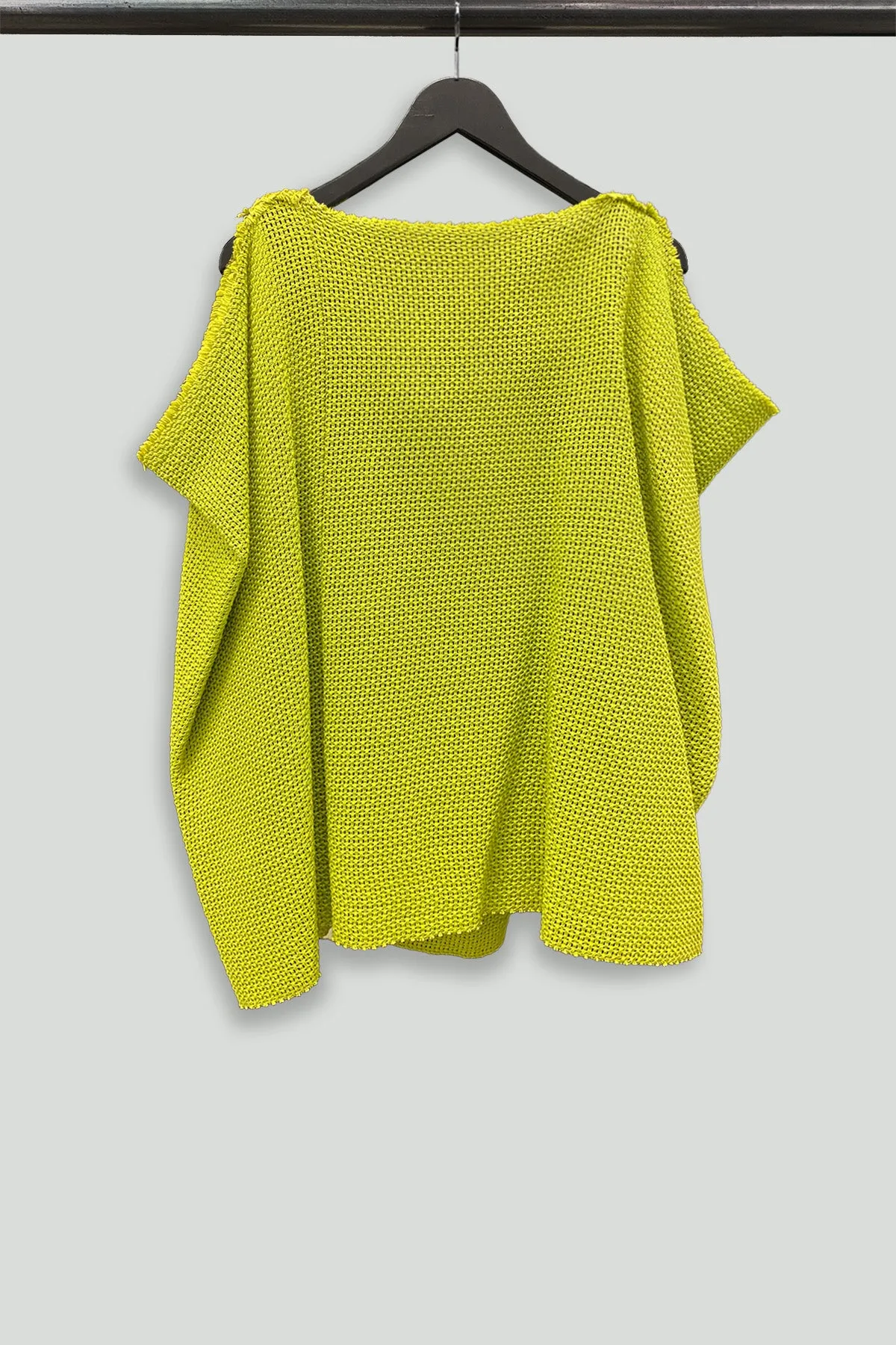 Lime Knit Cowl Shapeshifter
