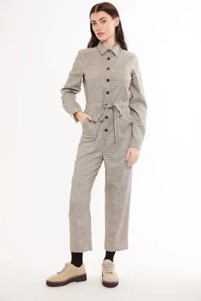 Louche Jamel Gentleman Check Jumpsuit