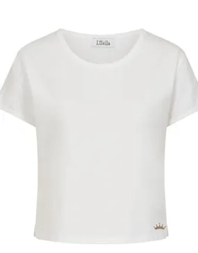LT Round White T Shirt Round Neck White