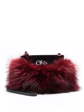 Majorelle Fur Pouch