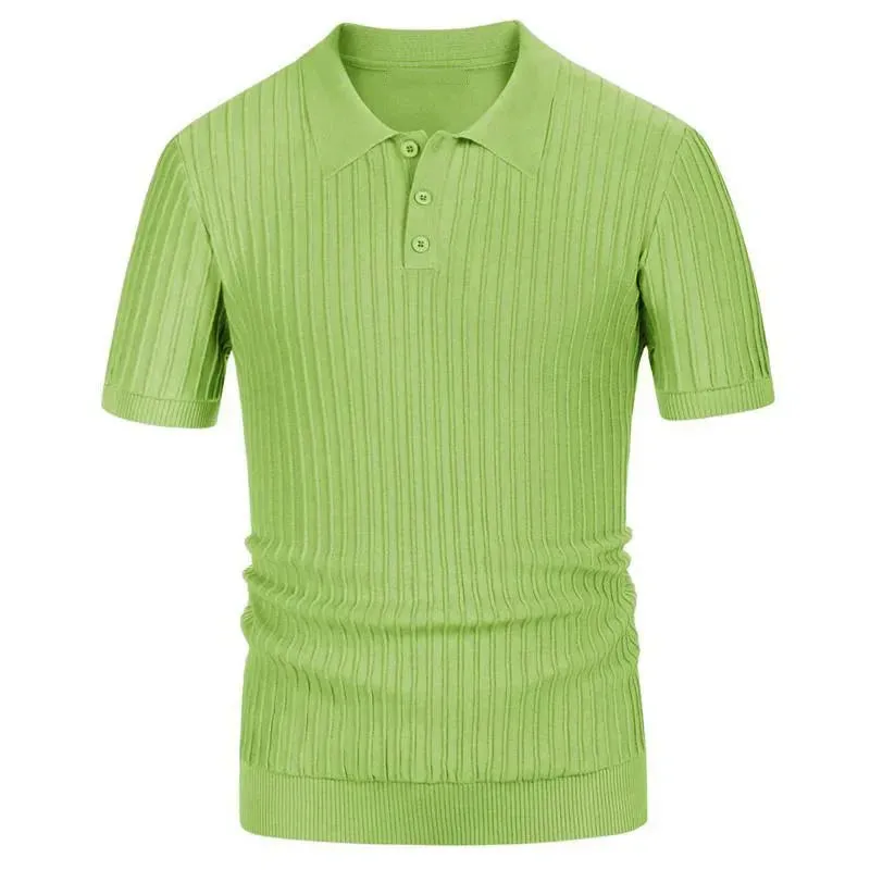 Men Classy stripped polo shirt and stripped button polo shirt