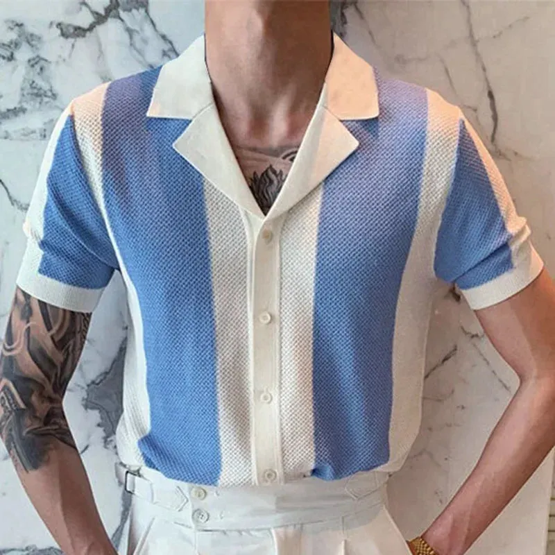 Men Classy stripped polo shirt and stripped button polo shirt