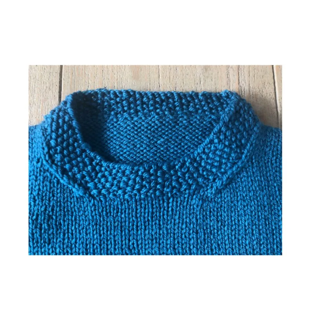Mini Gansey Jumper Knitting Pattern (K3012)