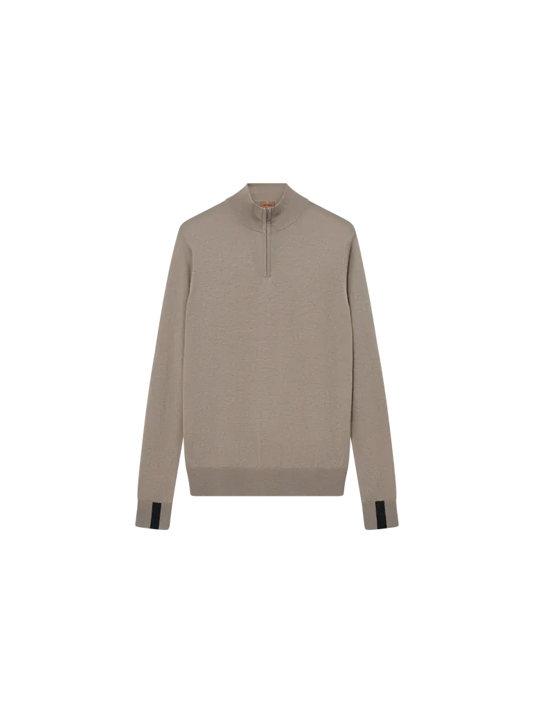 MMGAdam Soft Zip Turtle Neck Knit Soft Kit