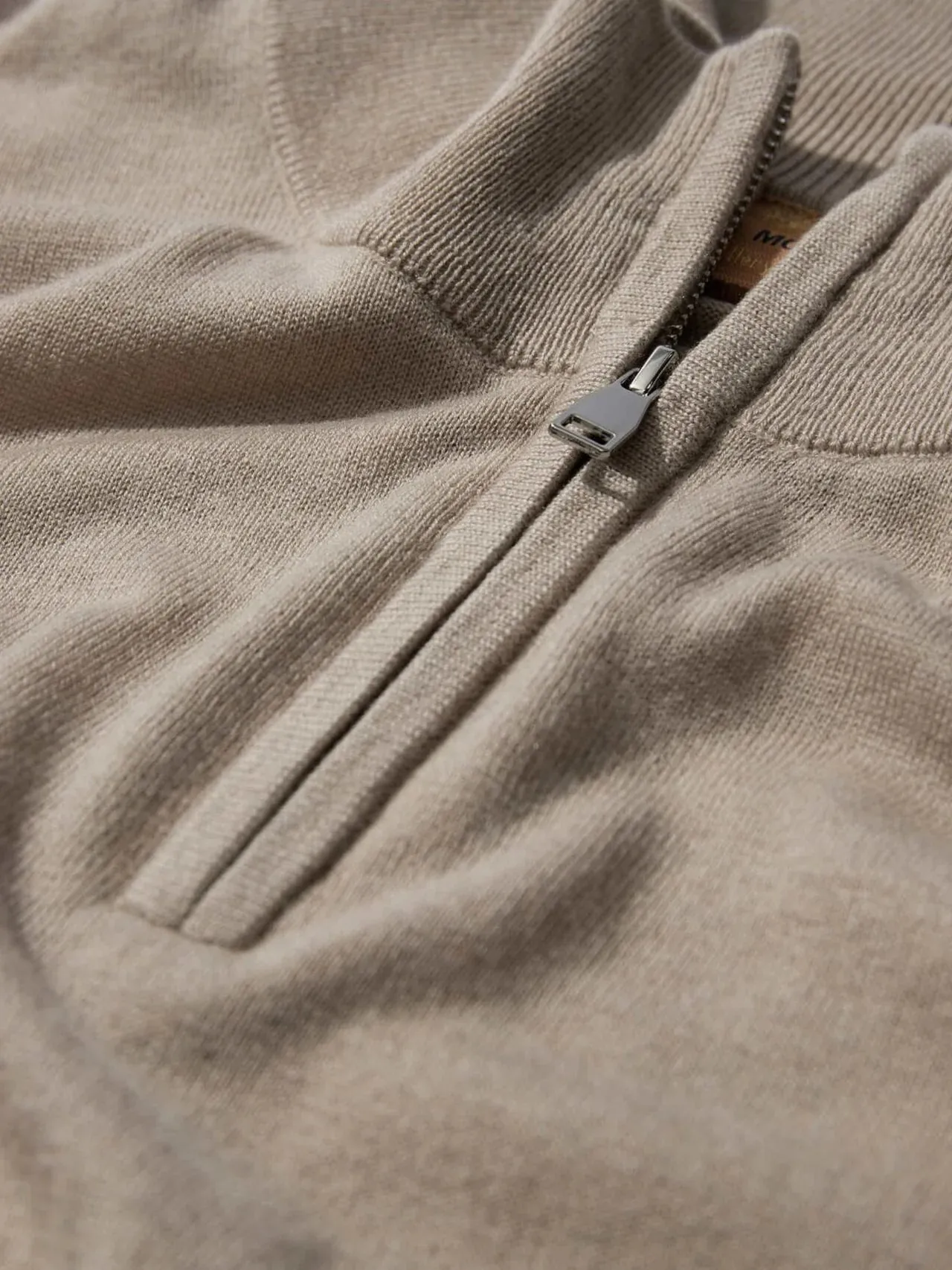 MMGAdam Soft Zip Turtle Neck Knit Soft Kit
