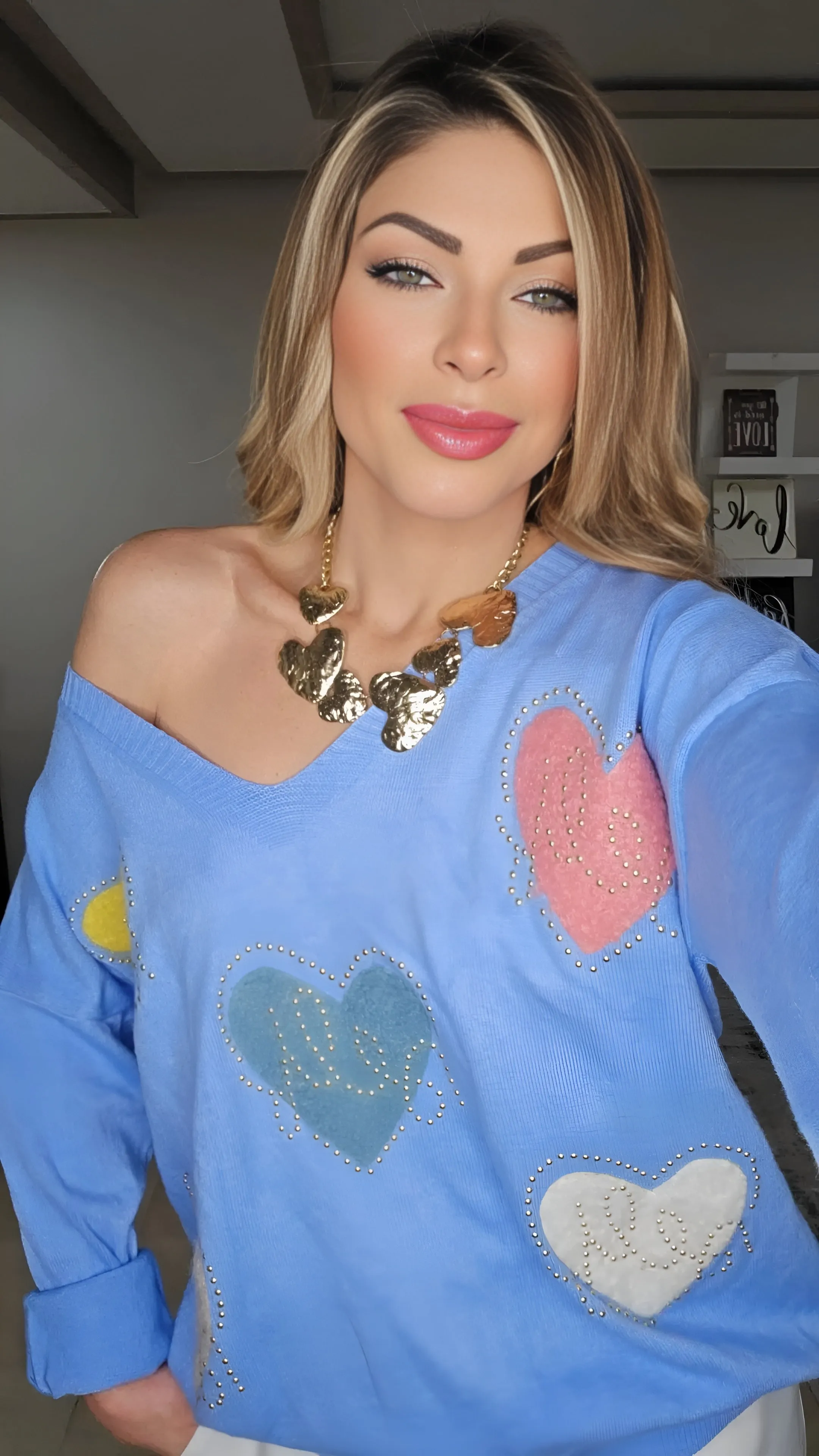 My heart loves sweater top