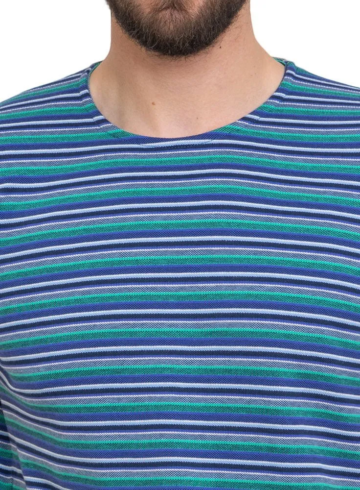 Navy Design 3-S-Round Bickeh