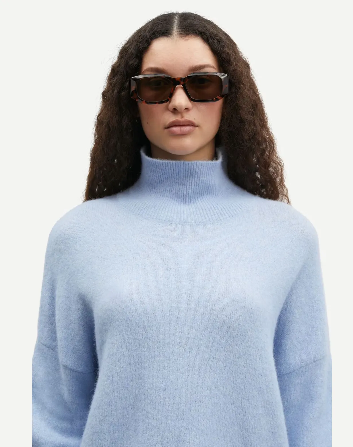 Nola T-N Jumper Subdued Blue