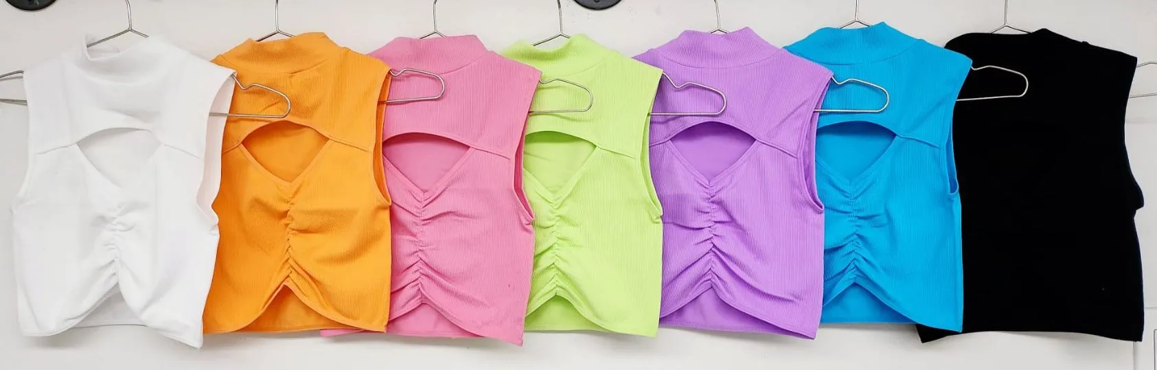 Open front high neck tank