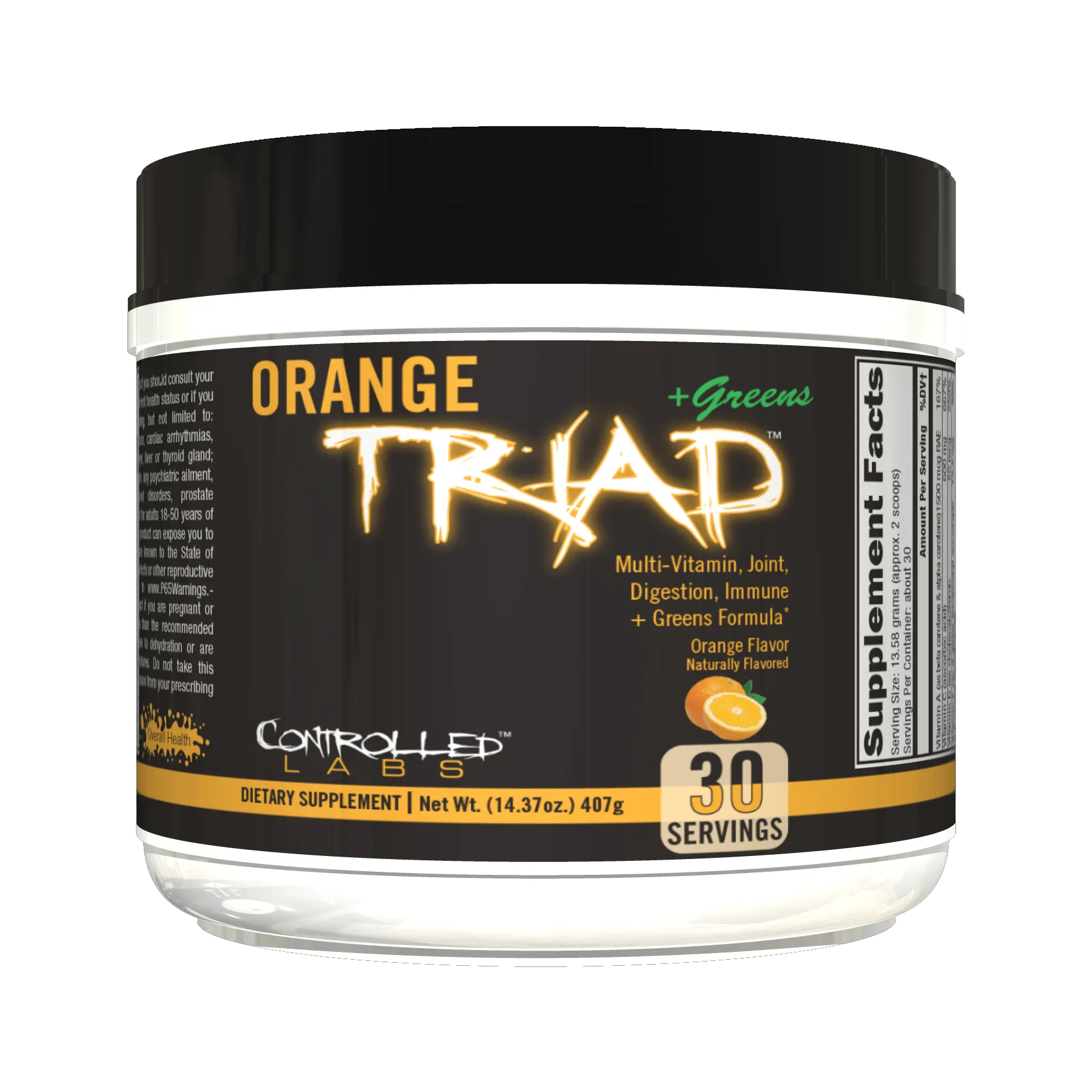 Orange Triad   Greens