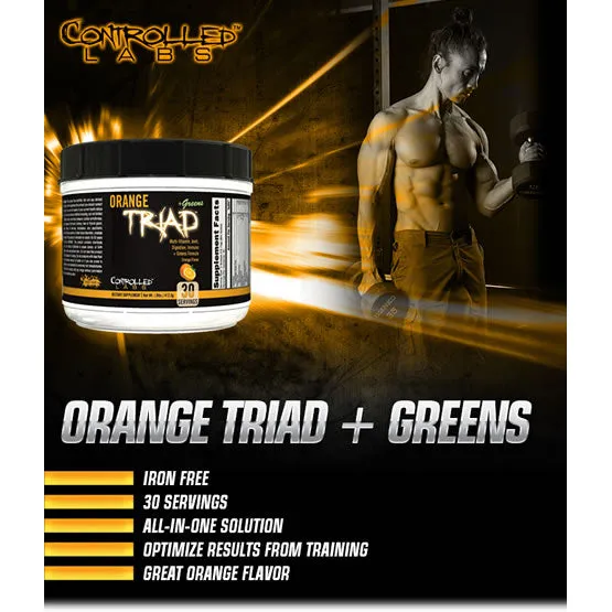 Orange Triad   Greens