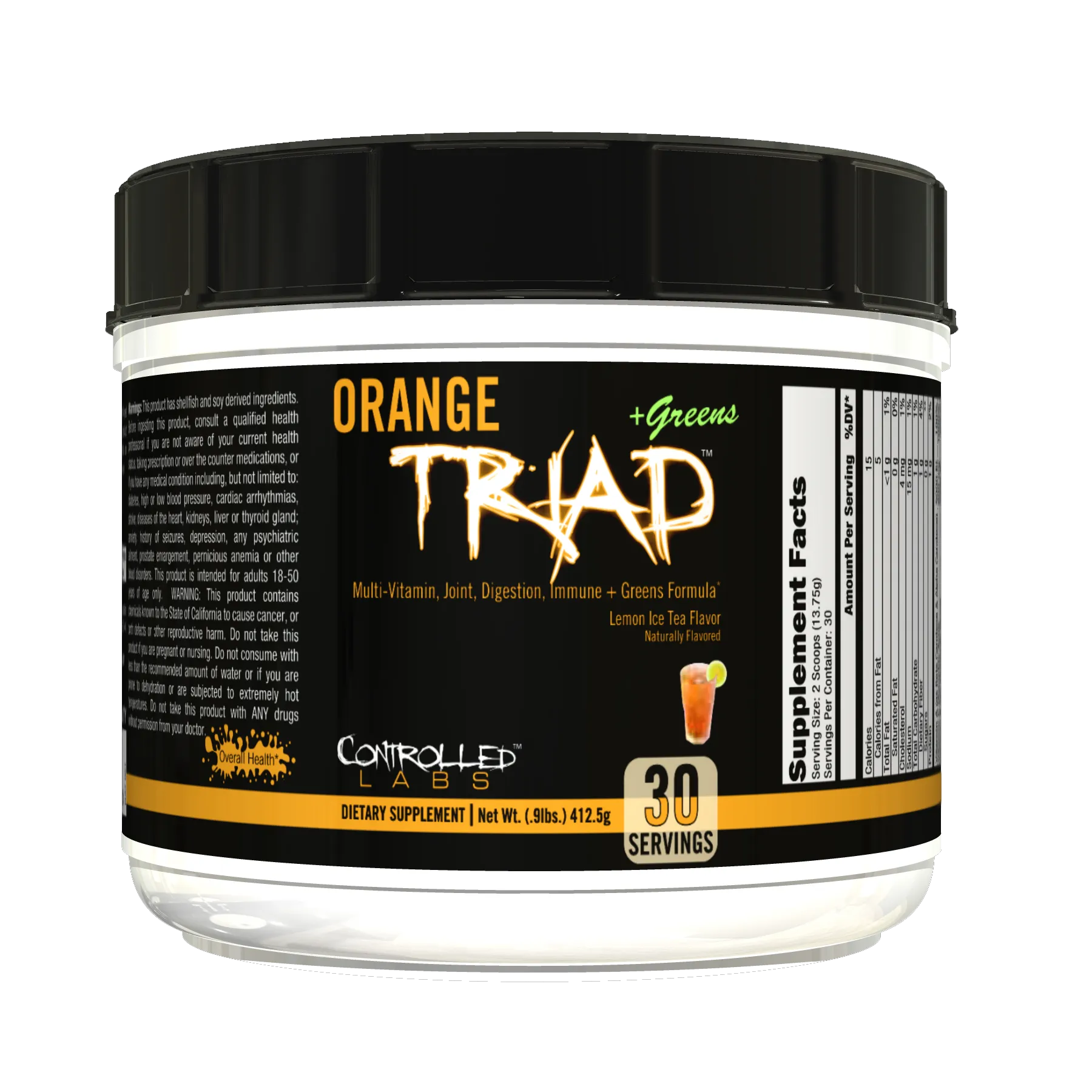 Orange Triad   Greens