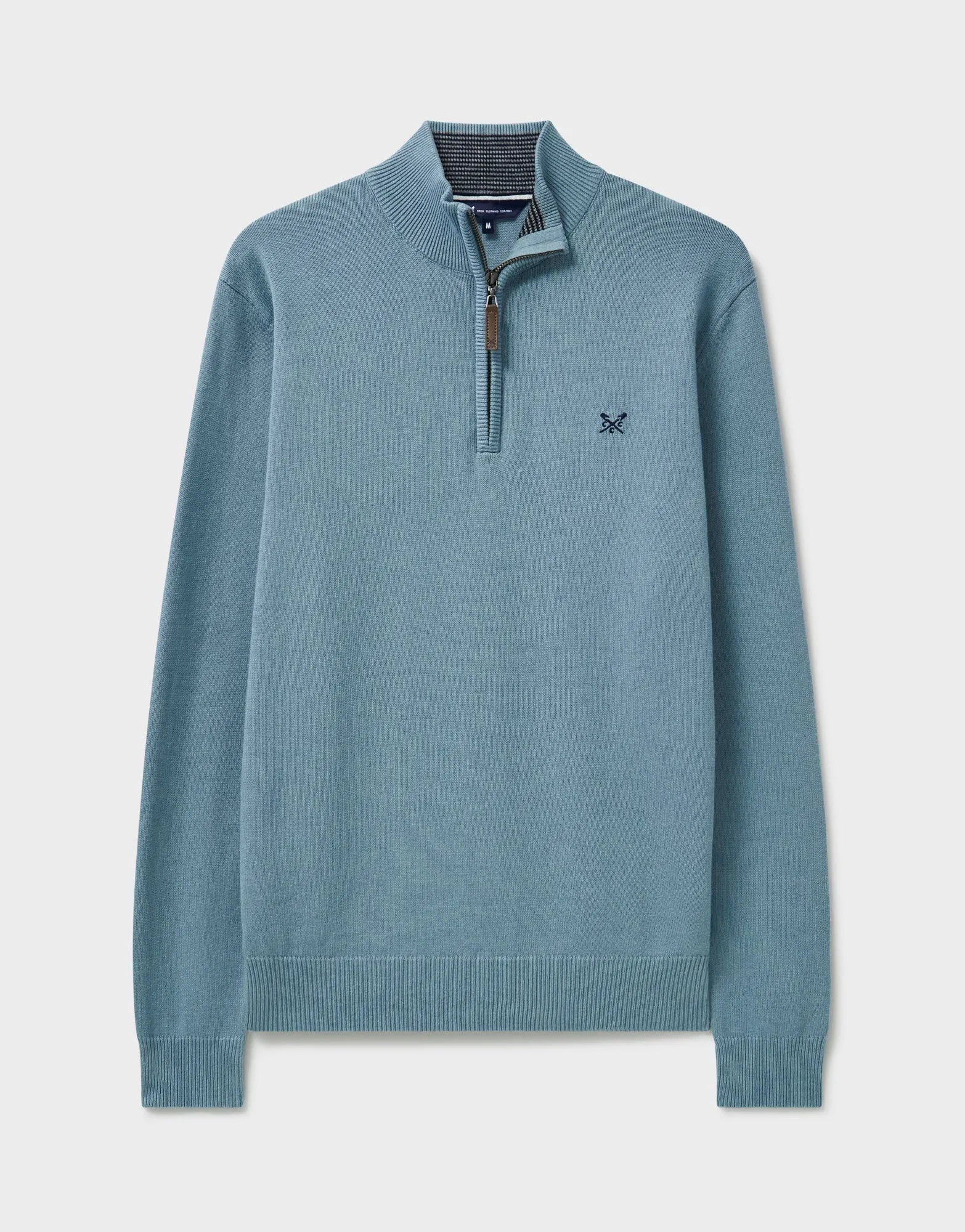 Organic Cotton Half Zip Jumper