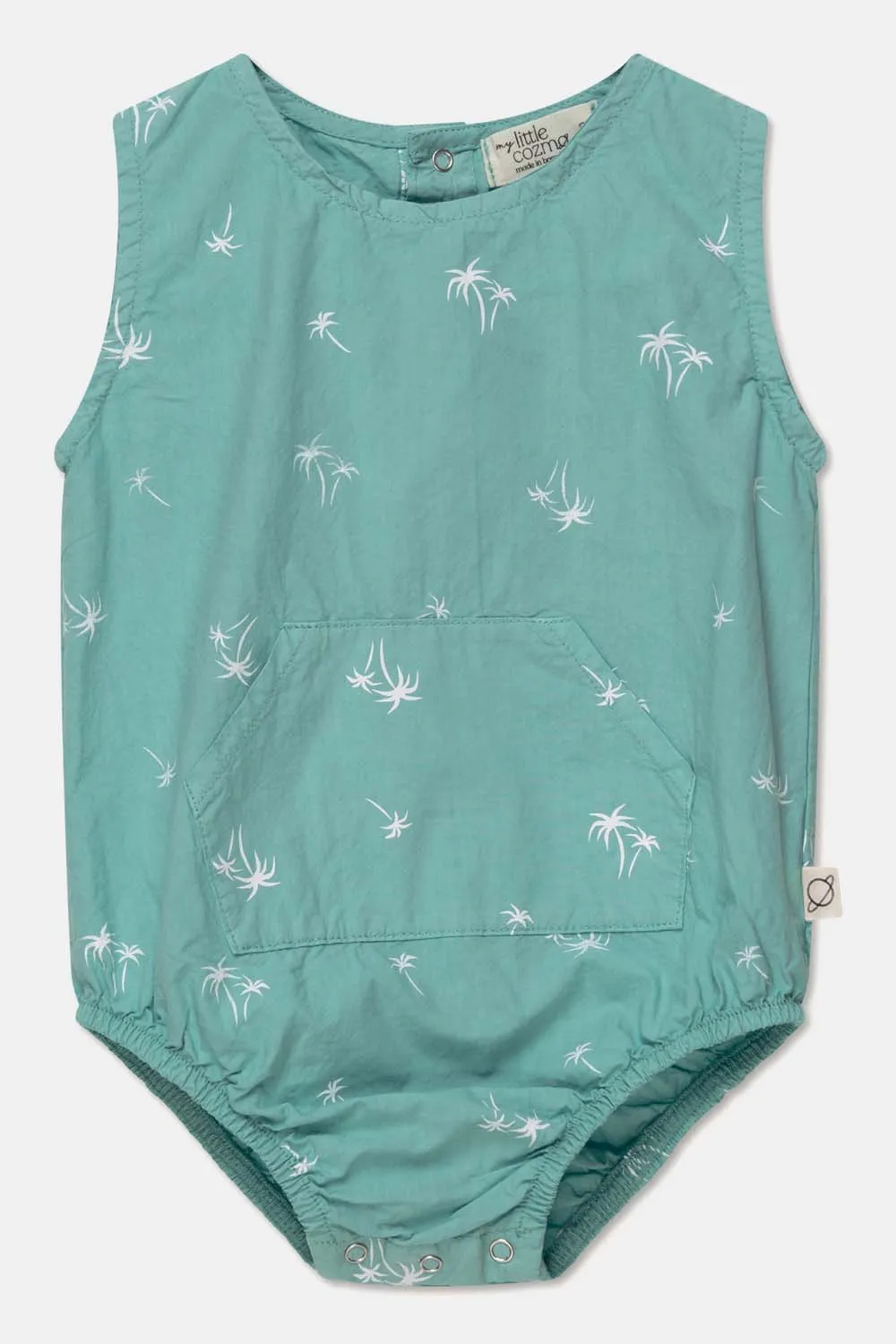 PALM-PRINT BABY ROMPER