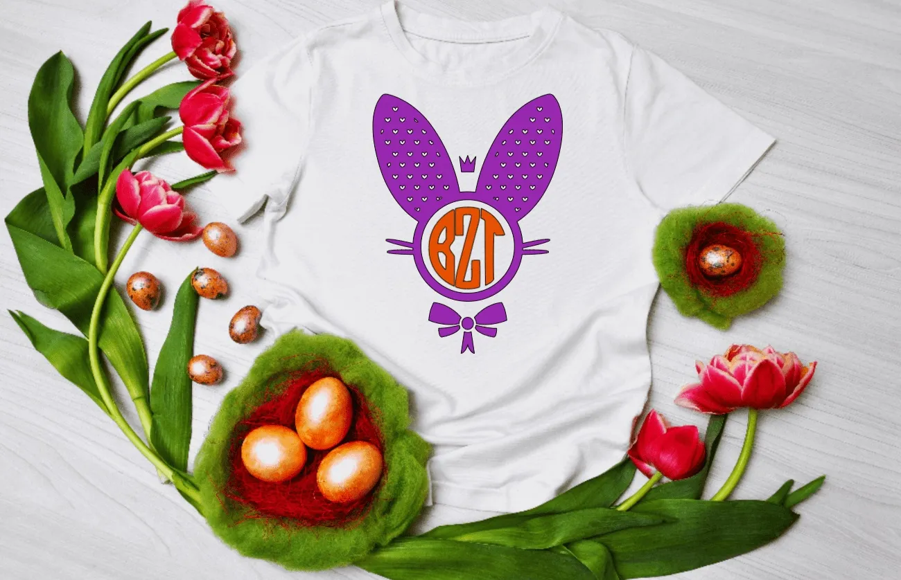 Personalized Easter Bunnie Shirt