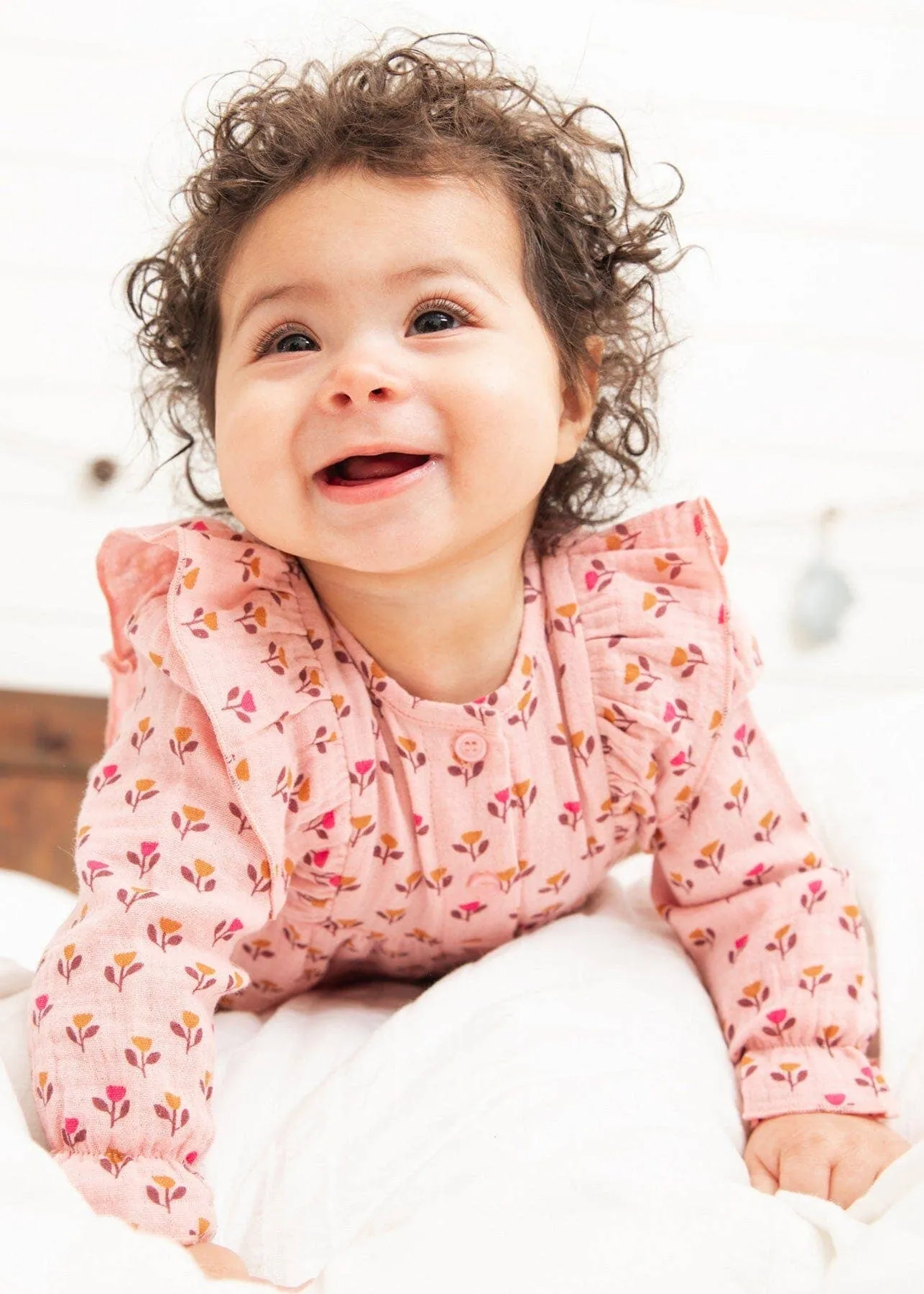 Pink Tulip Muslin Jumpsuit
