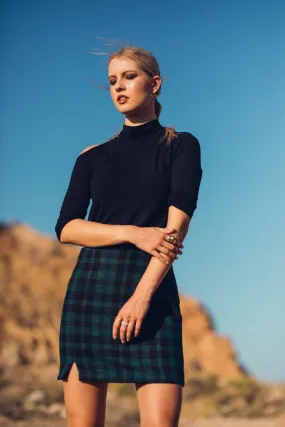 Plaid Mini Skirt