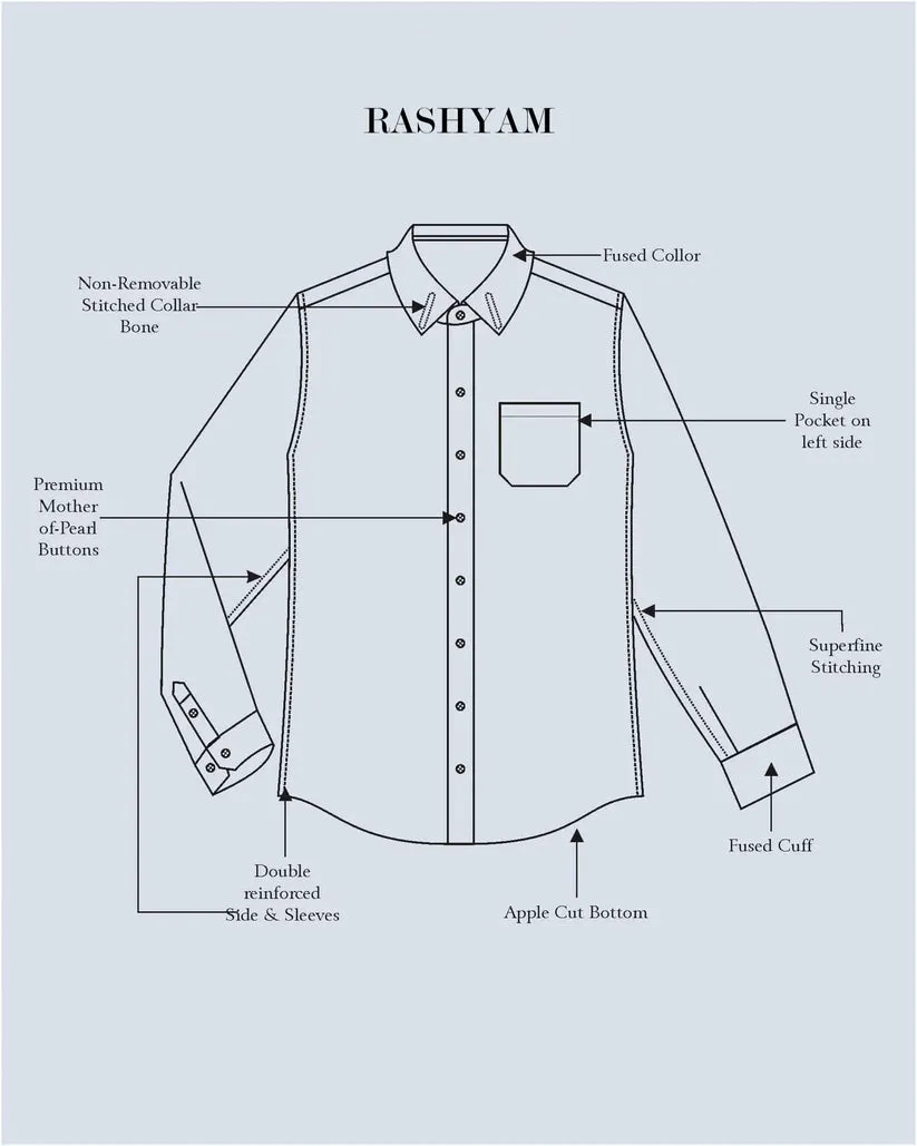 Premium Italian Linen Cotton Parrot Green Formal Shirt For Men