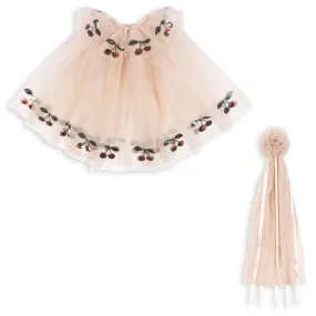 Princess Sequin Cape Costume in Gold Blush by Konges Sløjd