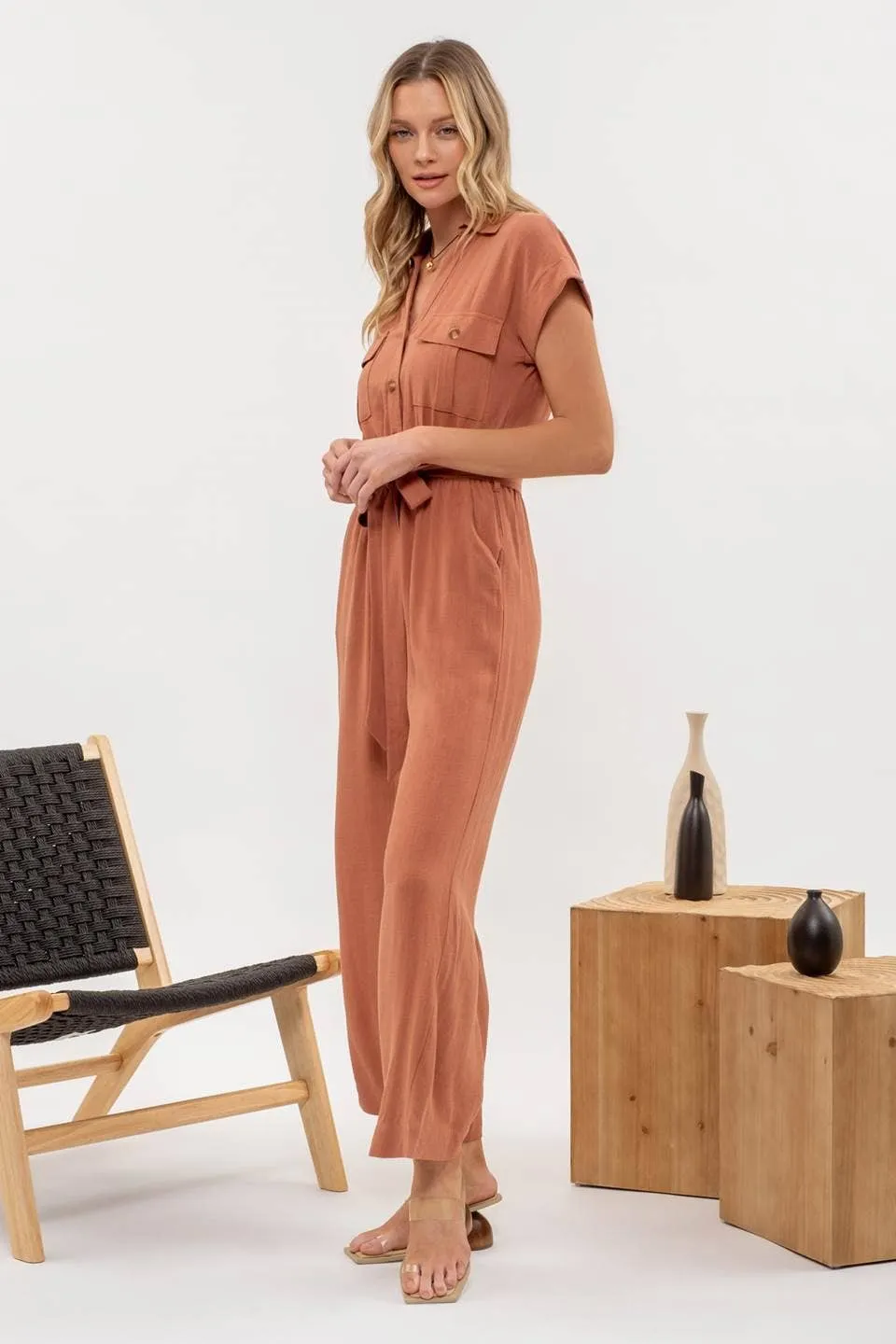 Ready For The Weekend Wide Leg Jumpsuit