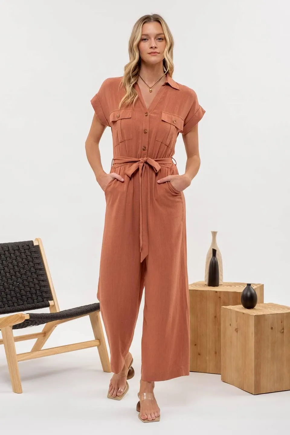 Ready For The Weekend Wide Leg Jumpsuit
