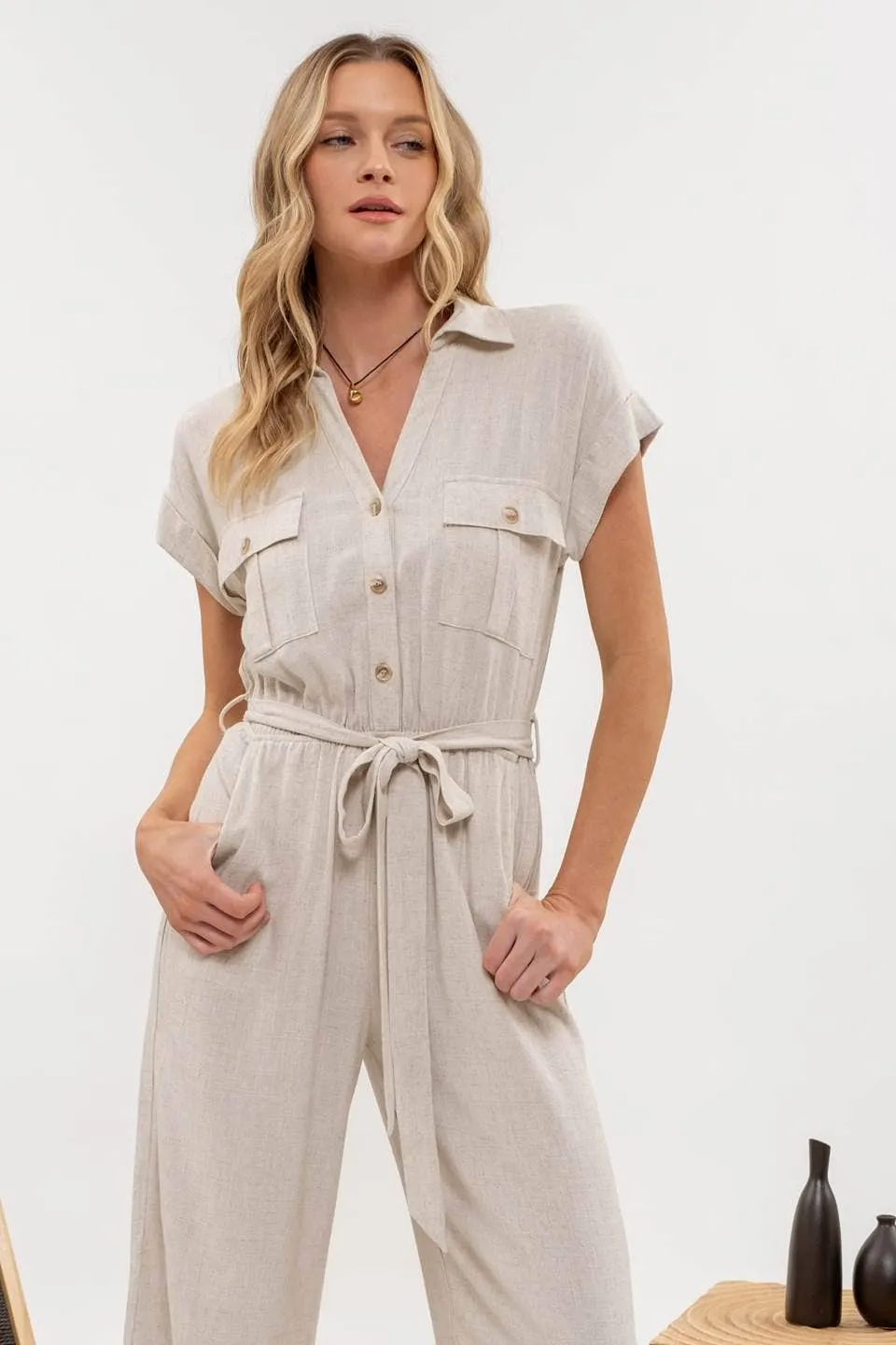 Ready For The Weekend Wide Leg Jumpsuit