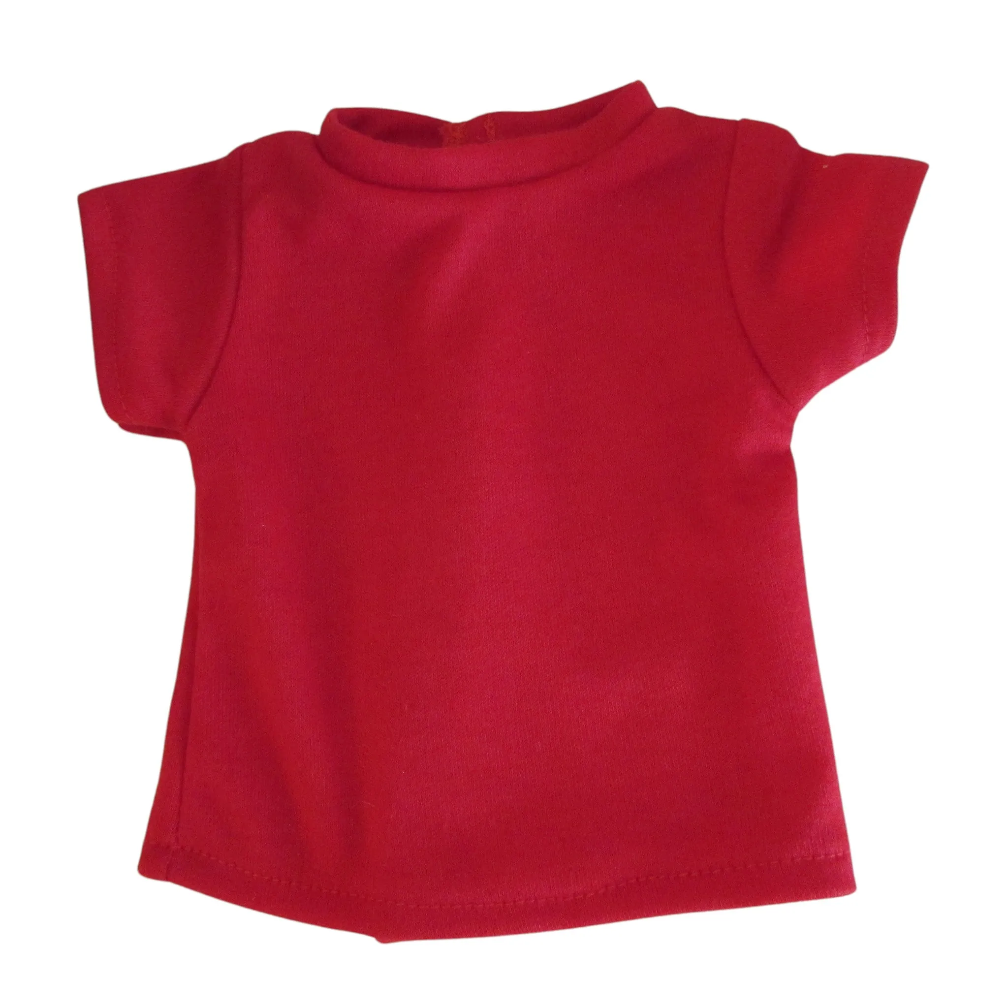 Red T-Shirt for 18-inch dolls