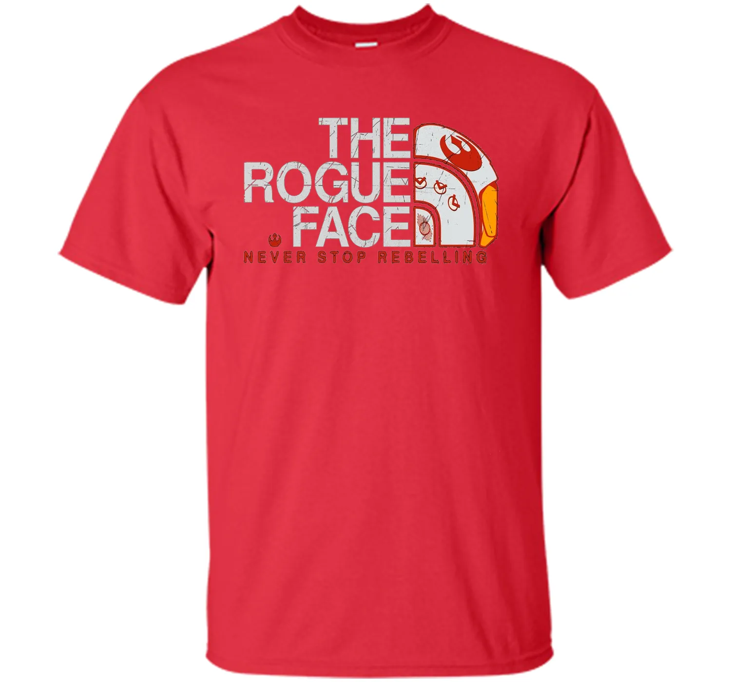 Rogue Face Distressed - Keep cool in the rebel style T-Shirt