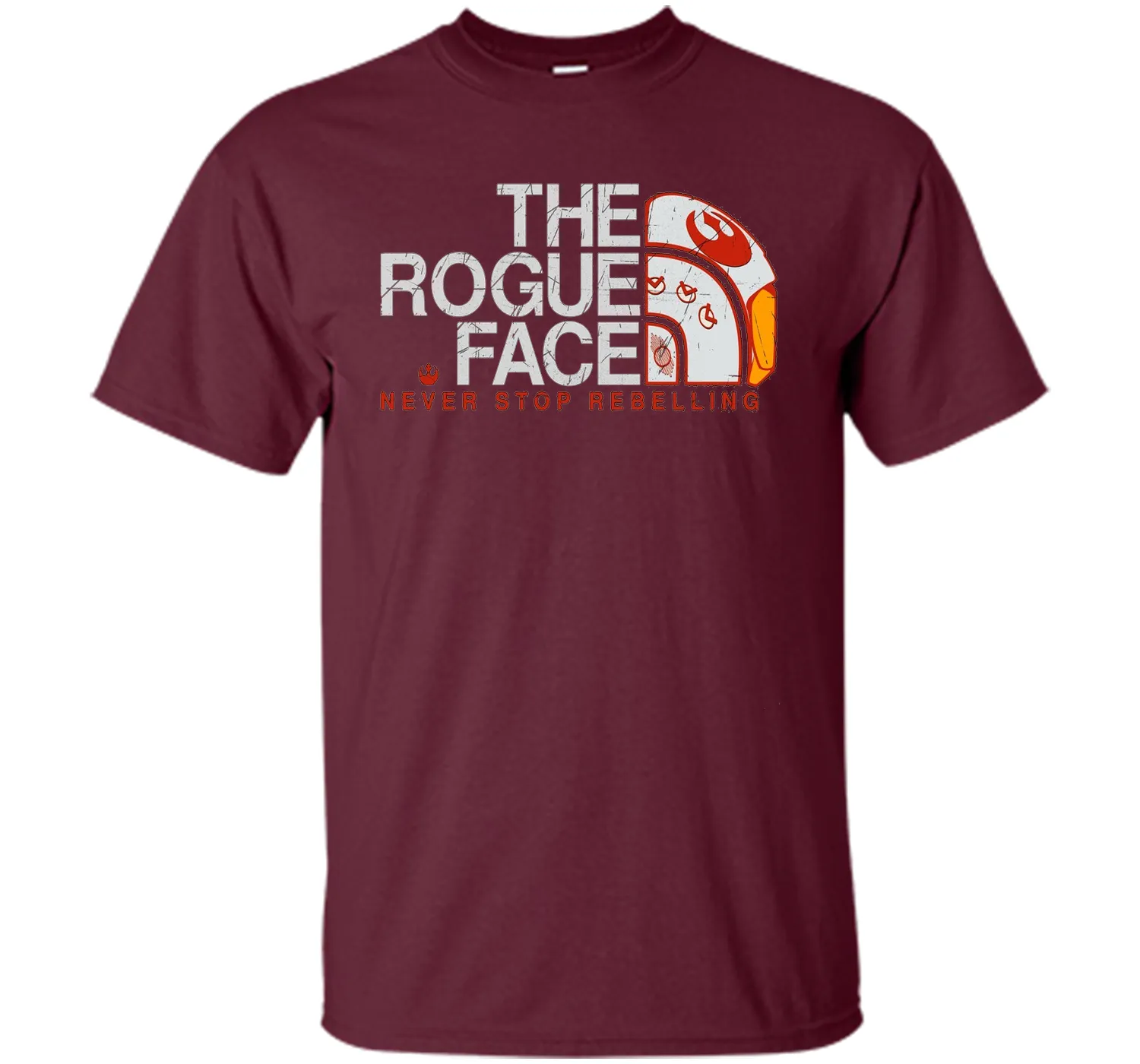 Rogue Face Distressed - Keep cool in the rebel style T-Shirt