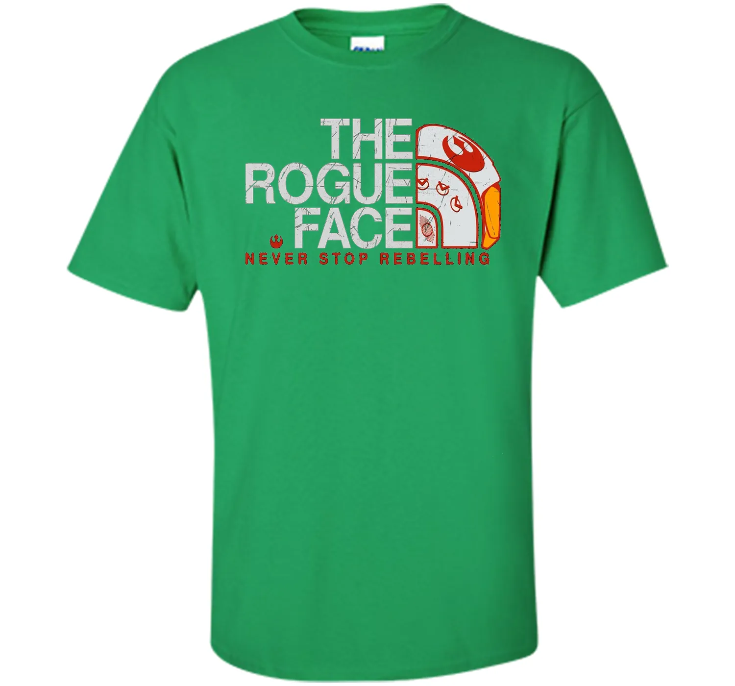 Rogue Face Distressed - Keep cool in the rebel style T-Shirt