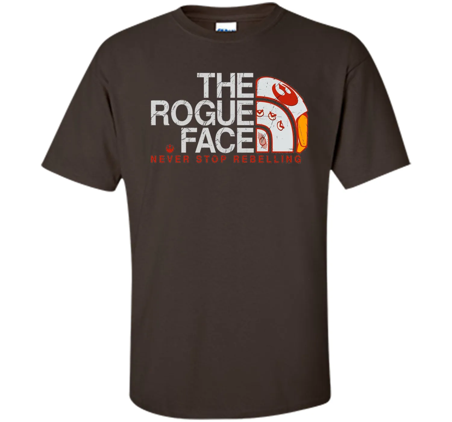 Rogue Face Distressed - Keep cool in the rebel style T-Shirt