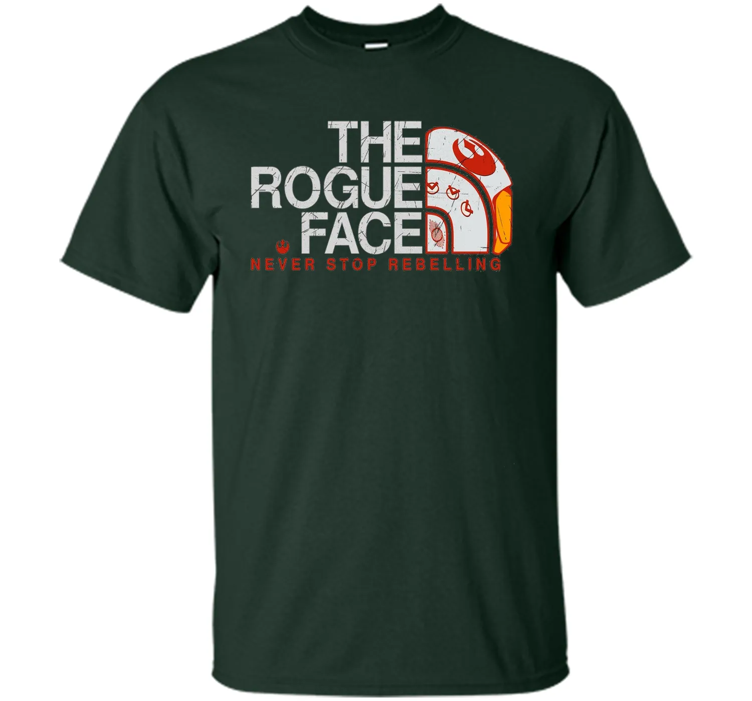 Rogue Face Distressed - Keep cool in the rebel style T-Shirt
