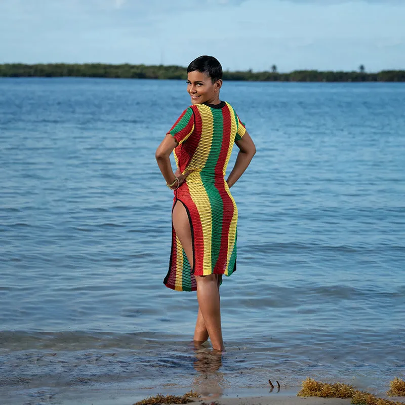 Sexy Bikini Swimwear Knitted Beach Skirt