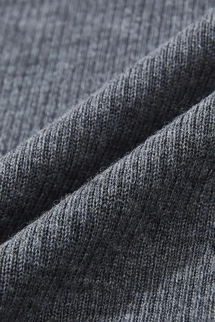 Silk & Wool V-Neck Knit Tank Top