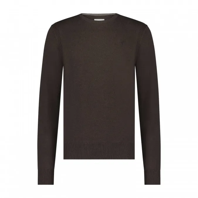 STATE OF ART <BR>
Crew Neck Plain Knit <BR>