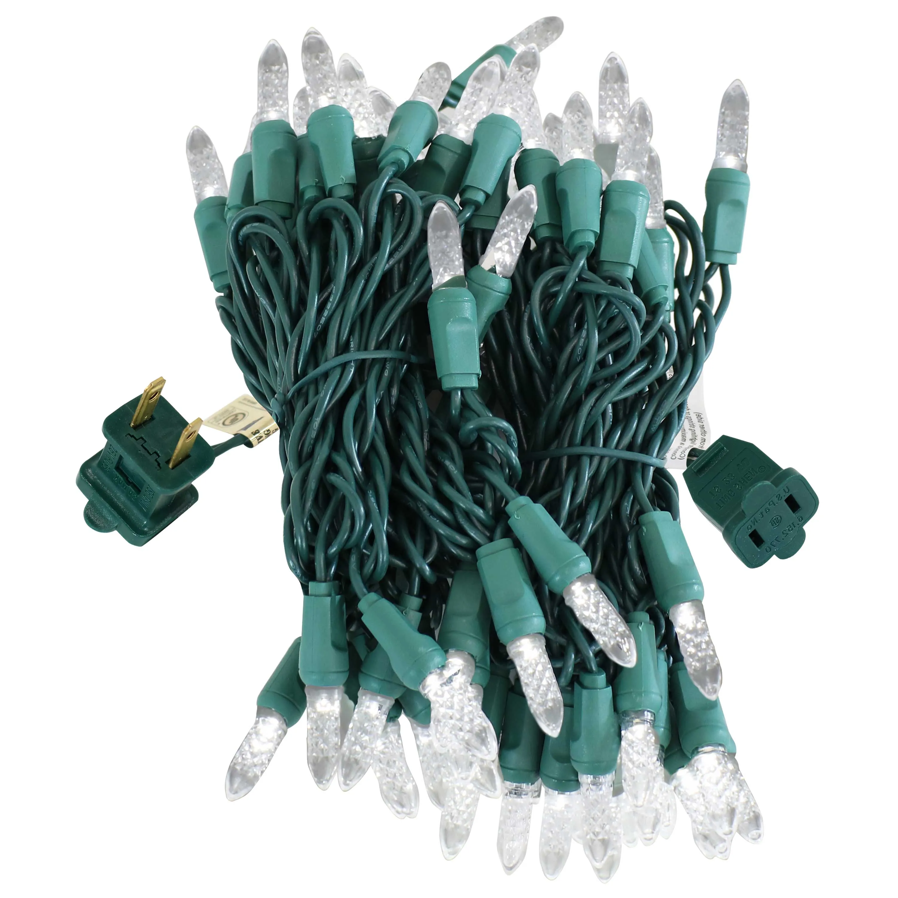 Sunnydaze 70-Count M6 Faceted LED Outdoor String Lights