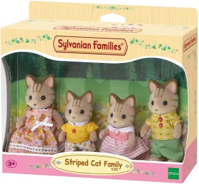 SYLVANIAN 5180 STRIPED CAT FAMILY