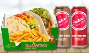 Taco Share Box at Mexicanos Chicken & Grill