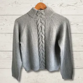 Top Down with Centre Panel Cabling Easy Fit Jumper Knitting Pattern (N1720)