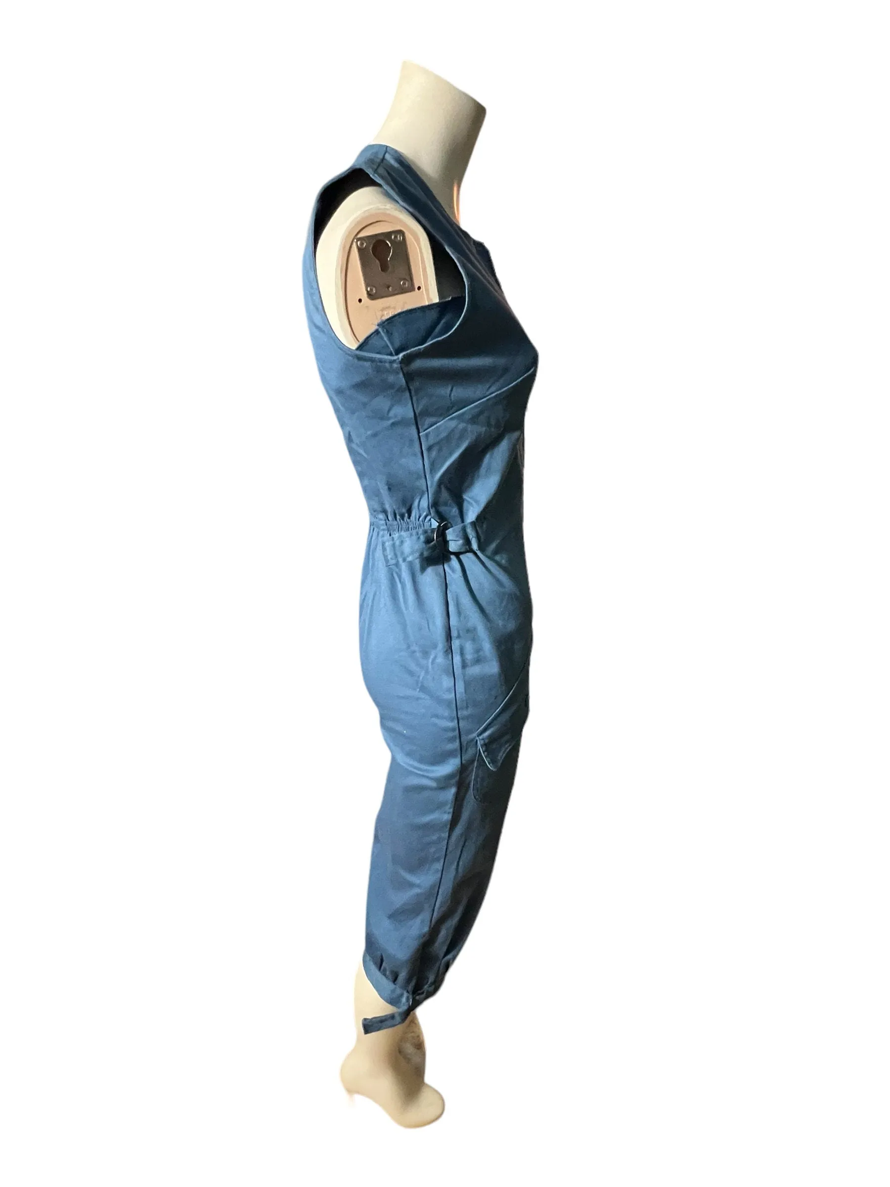 Vintage 70’s blue jumpsuit S M Sportif