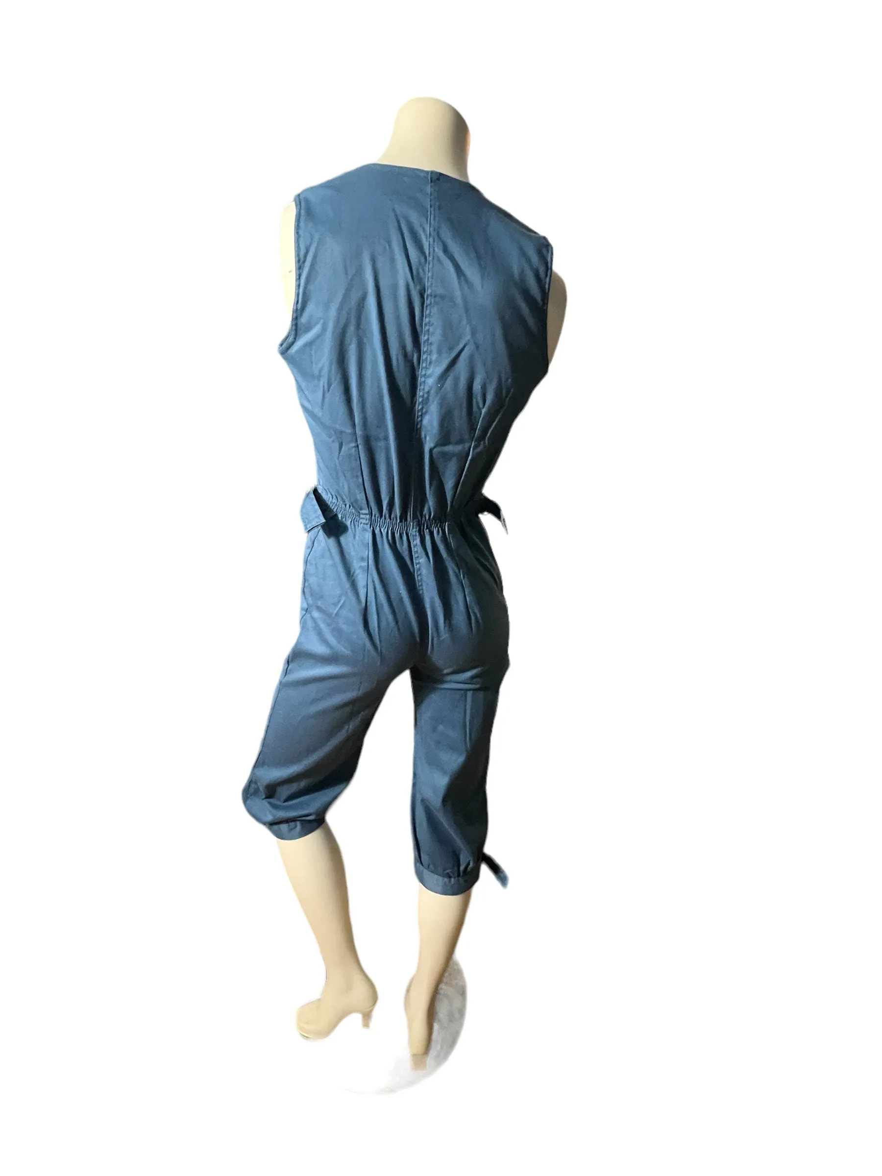 Vintage 70’s blue jumpsuit S M Sportif