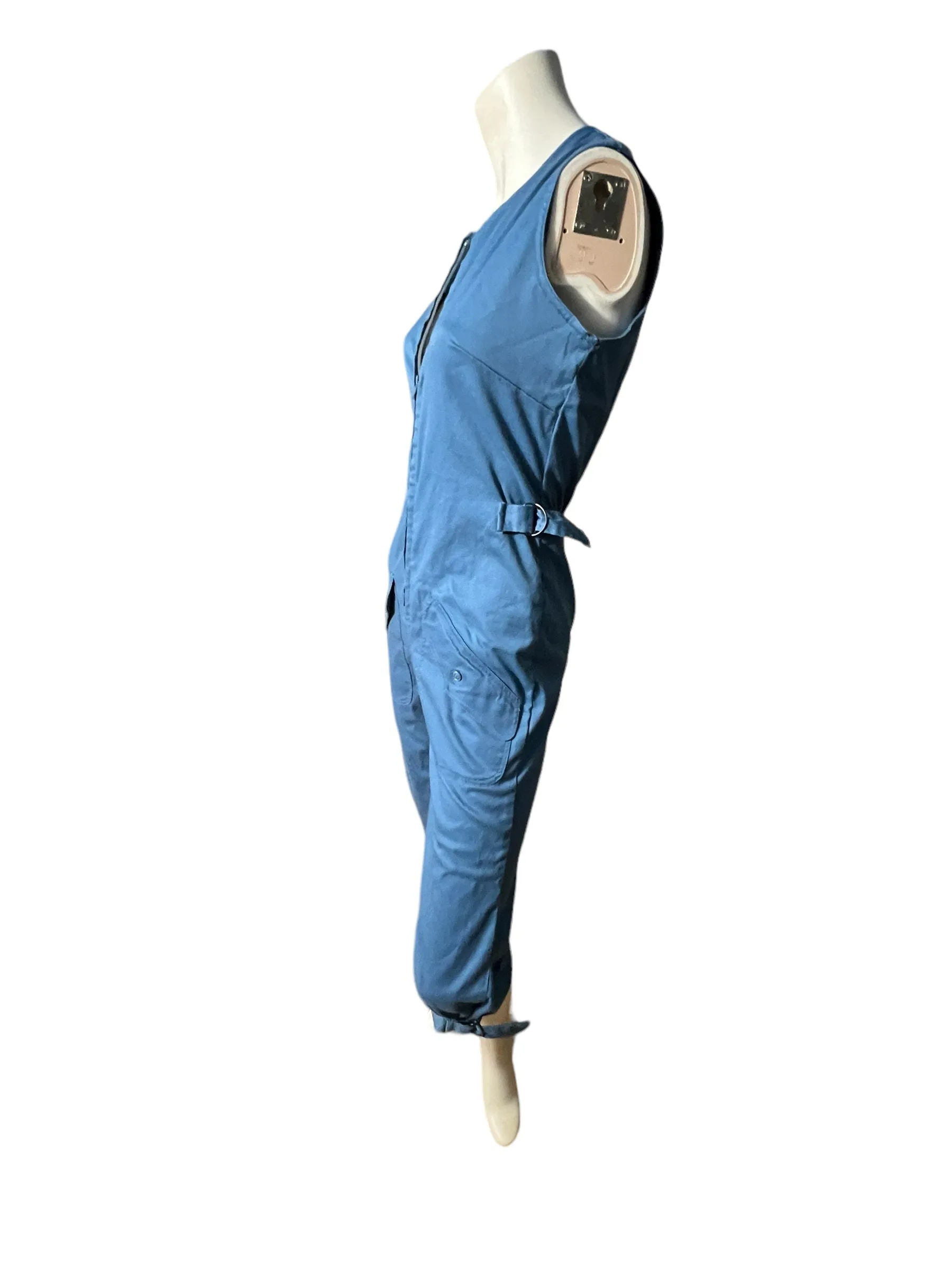 Vintage 70’s blue jumpsuit S M Sportif